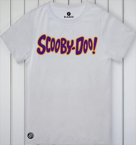 Polera Blanco Algodón Scooby-doo