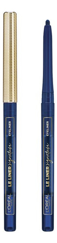 L'oréal Paris Delineador Le Liner Signature Color Blue denim Efecto Mate