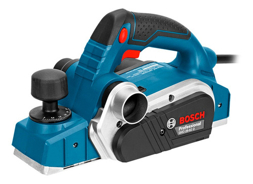 Plaina elétrica manual Bosch Professional GHO 26-82 D 82mm 110V cor azul