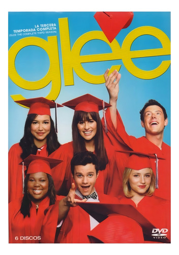 Glee Tercera Temporada 3 Tres Dvd