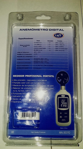 Anemometro Luft An2070