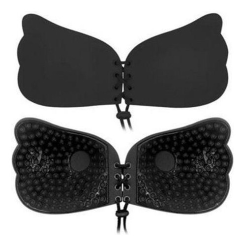 Sutian Adesivo Invisivel Silicone  Pushup Preto Tam Gg