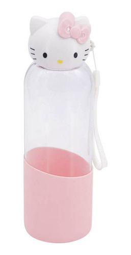 Botella Deportiva Escolar Para Agua Hello Kitty.