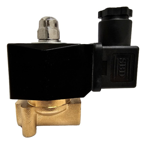 Válvula Solenoide De 1/4 En 220 Vac, Nc, Bronce, Q2bbc02