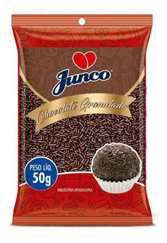 Granulado Chocolate Ao Leite Para Brigadeiro Doces 50g Junco