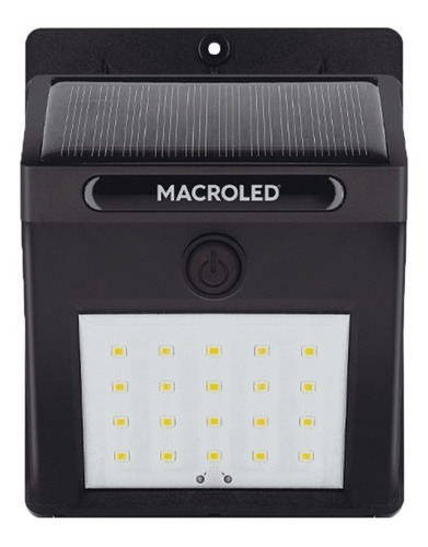 Reflector Luz Artefacto Solar De Pared Macroled 1.5w Ip54