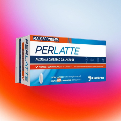 Suplemento de perlatte de lactasa de 9000 fcc, 60 comprimidos, sabor sin sabor