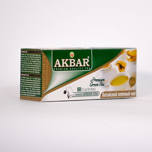 Te Verde Premium Akbar Caja De  25un*1.5gr(2 Display)super