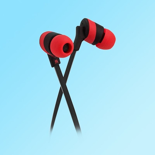 Auriculares Khs-625 Klip Xtreme Kolorbudz Color Rojo