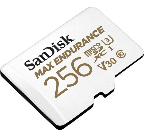 Imagen 2 de 6 de Tarjeta Sandisk Microsdxc Max Endurance 256gb Con Adaptador