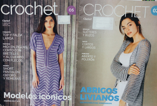 El Gran Libro Clarín Del Crochet X 7 Revistas Con Regalos