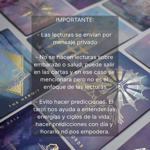 Lectura Completa De Cartas Tarot