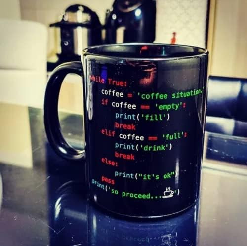 Caneca Preta Programador (a) Com Da Decoração:com Nome Cor Com Nome