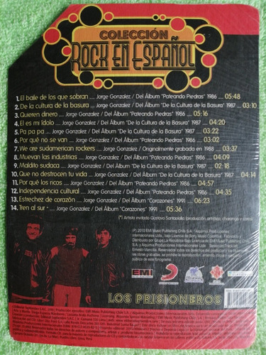 Eam Cd Los Prisioneros Coleccion Rock N Español 2010 Peruano