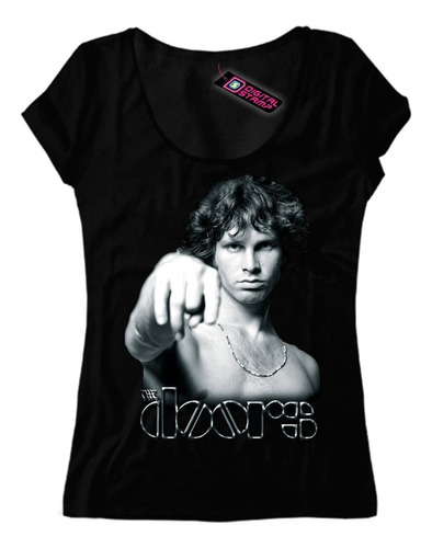 Remera The Doors Jim Morrison 1 Mujer Digital Stamp Dtg
