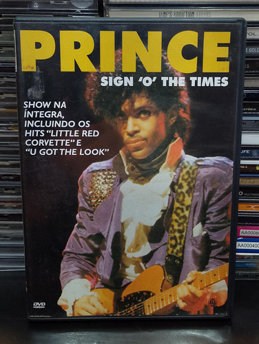 Dvd Usado Prince Sign O The Times