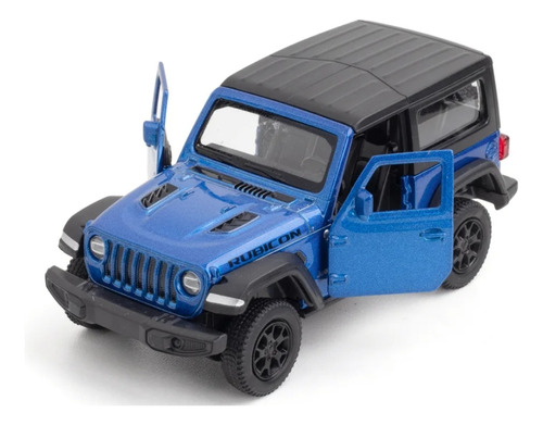 Auto De Colección Escala 1:36 Jeep Wrangler Rubicon Metal 