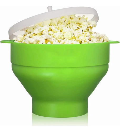 Tazón Genérico Plegable De Silicona Para Hacer Palomitas De