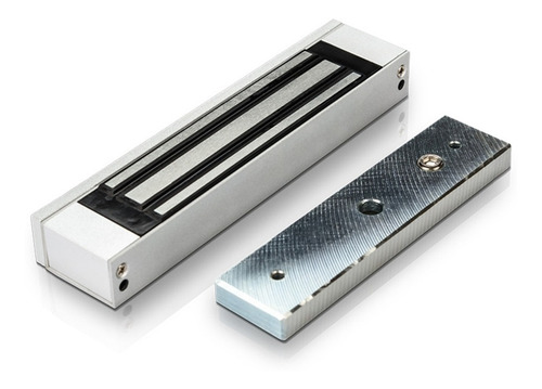 Fechadura Eletromagnética 180kgf Com Sensor De Abertura