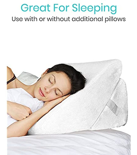 Xtra-comfort Bed Wedge Pillow - Cojín Inclinado De Espuma Vi