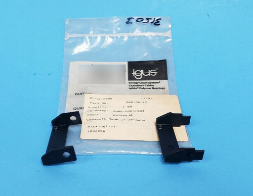 New Igus 060-50-12 Carrier Bracket Set 060.50.1p 060.50. Vvm