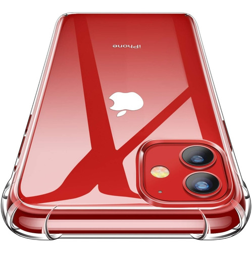 Forro Silicon Transparente + Vidrio Templado iPhone 11 Pro