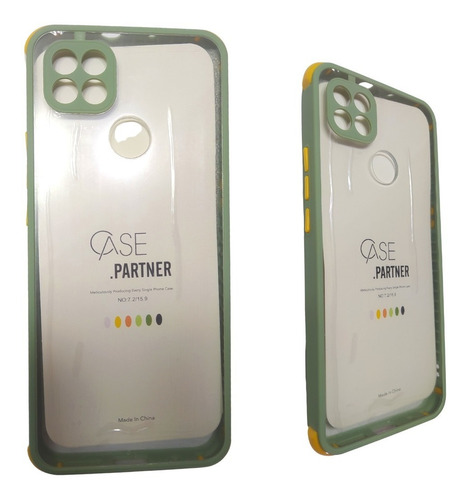 Funda Borde Color Protector Compatible Con Motorola G9 Power