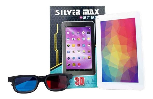 Tablet Silver Max 7 Pulgadas Gps 16 Gb Rom 1 Ram Android 9.0