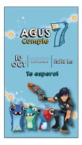 Comprar Invitación Digital Slug Terra Bajo Terra Cumple Infantil
