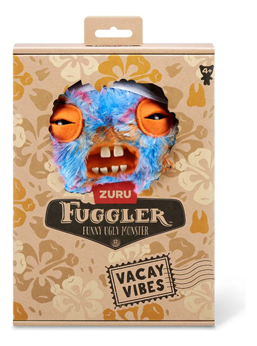 Pelúcia Fuggler Vacay Vibes 23cm Cod Father Lançamento Lilás
