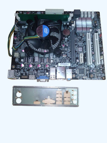 Pack Placa Madre  Ecs 1155  + Cpu  +  1 Gb Ddr3 + Cooler 