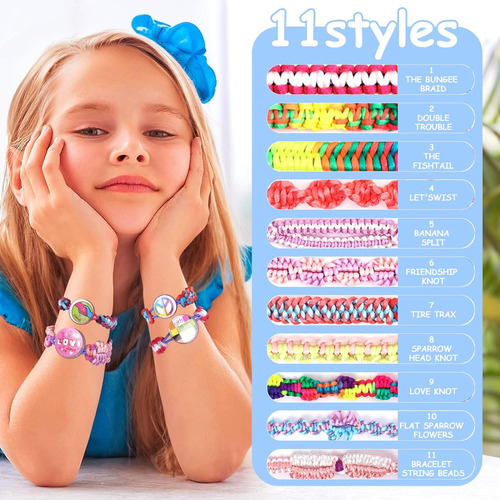 Reblised Friendship Bracelet String Making Kit Diy Arts And