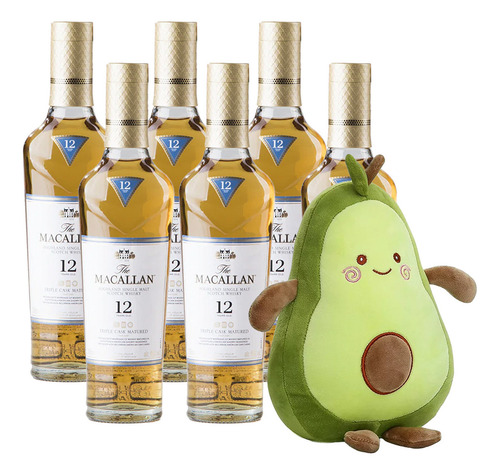 Pack De 6 Whisky The Macallan Double Cask 12 Años 350 Ml + P