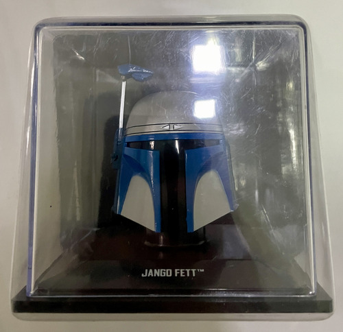 Capacete Star Wars Jango Fett Miniatura Deagostini
