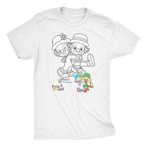 Pacote 30 Imagens Colorir Sublimação Crianças Camisetas