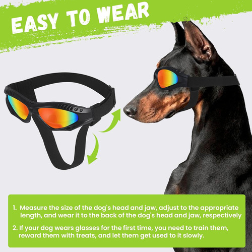 Anteojos De Sol Para Perros De Razas Medianas Y Grandes