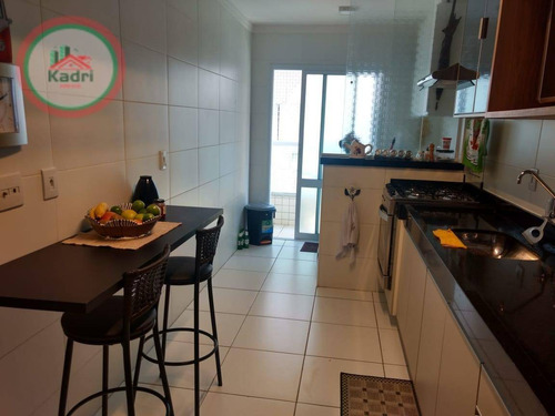 Apartamento Com 2 Dormitórios À Venda, 82 M² Por R$ 420.000,00 - Vila Guilhermina - Praia Grande/sp - Ap5352