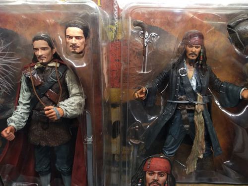 Piratas Del Caribe Series 1 - Jack Sparrow & Will Turner