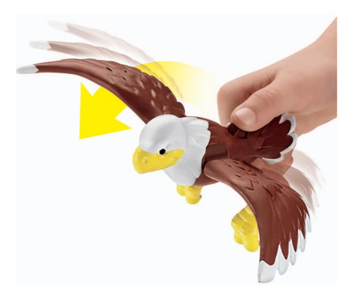 Imaginex Figuras Aguila Y Jinete Fisher Price