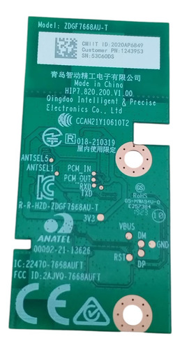 Modulo Wifi Hisense 65a7k / Zdgf7668au-t (Usado)