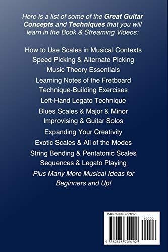 Guitar Scales Handbook A Step-by-step, 100-lesson Guide To: For Beginners & Up, De Ferrante, Damon., Vol. 1. Editorial Steeplechase Arts, Tapa Blanda En Inglés, 2012