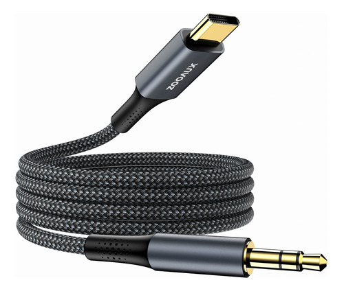 Zooaux Cable Auxiliar De Audio Usb C A 0.138 In [hi-fi De 4