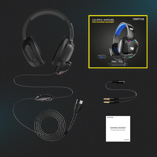 Fone De Ouvido Para Jogos Com Microfone Para Pc, Xbox One Se
