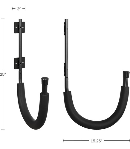 Ganchos De Garaje, Paquete De 2 - 100 Lbs