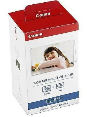 Imagen 6 de 7 de Conjunto De 8 Packs Canon Selphy Kp-108in Color Ink Y 4x-940