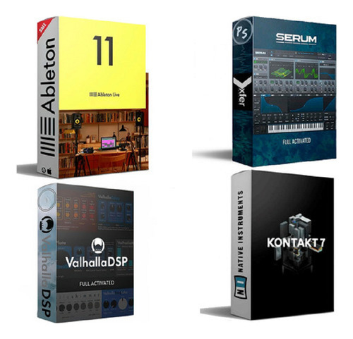 Paquete Xferserum Valhalladsp Kontakt Ableton