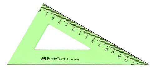 Cartabon O Escuadra 60 Gr 16 Cm Faber Castell
