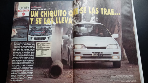 Revista Corsa 1388 Año 1993 Gálvez Test Suzuki Swift Gti 9/3 (Usado)