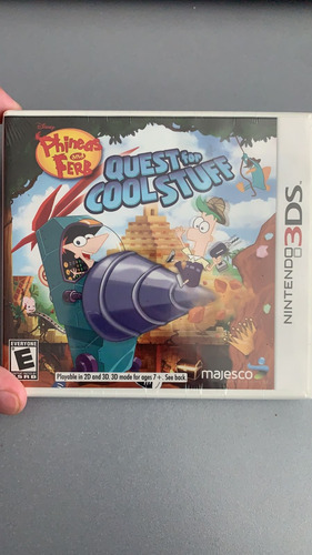 Phineas And Ferb Quest For Cool Stuff Nuevo Nintendo 3ds (Usado)