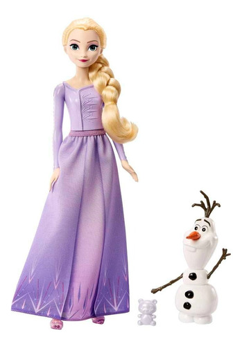 Disney Frozen Muñeca Elsa Y Olaf Aventuras Heladas